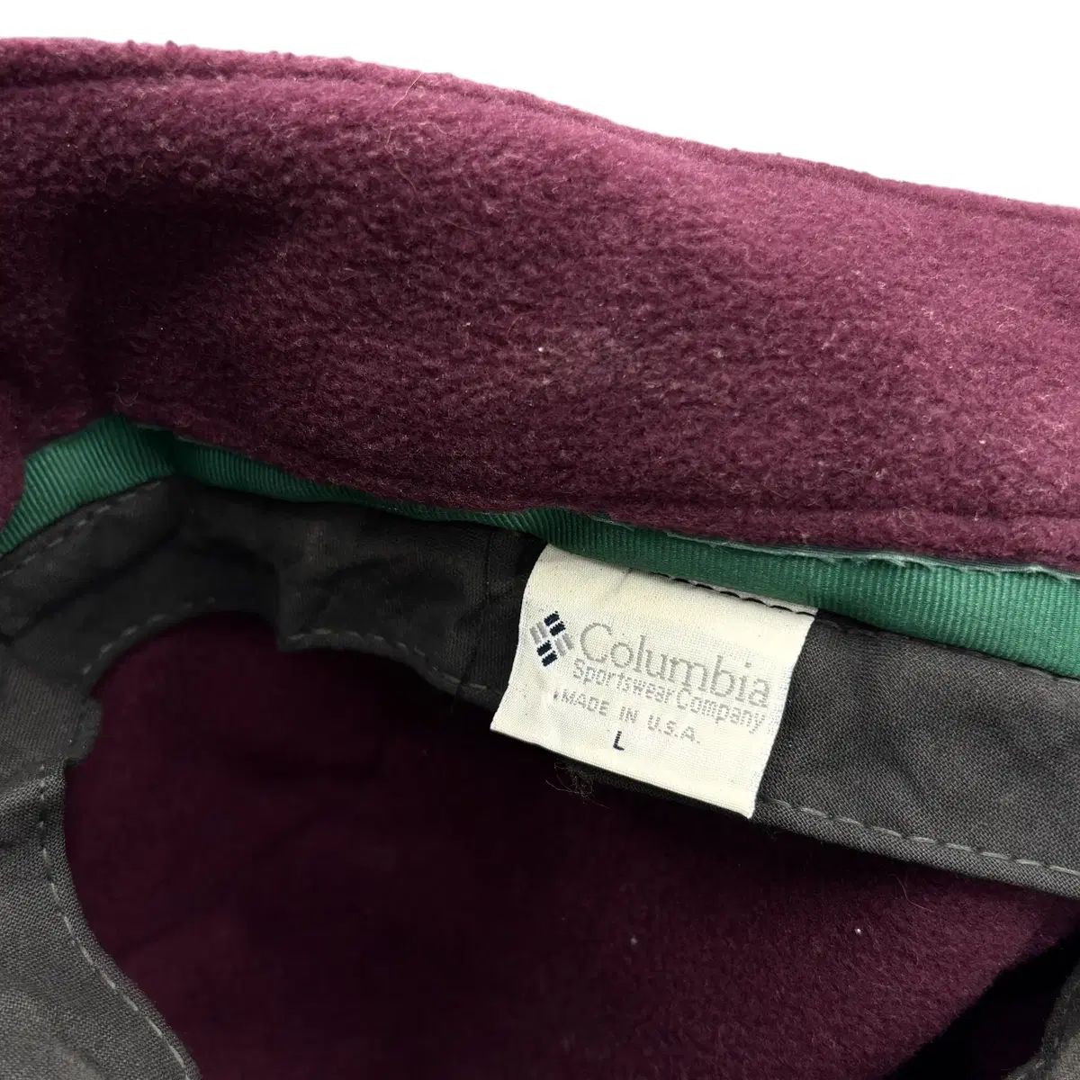  90 s コロンビア イヤーフラップ ハンチングキャップ その他 帽子