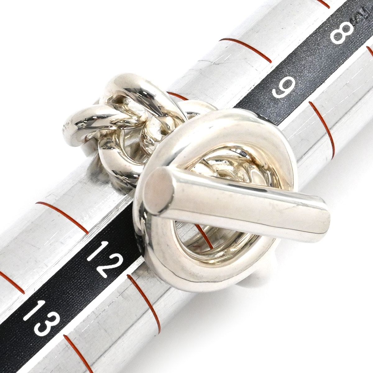 エルメス HERMES リング 指輪 クロワゼット GM シルバー925 シルバー