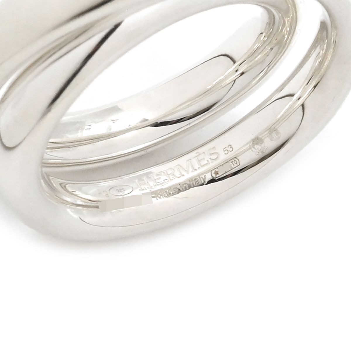 エルメス HERMES リング 指輪 ヴェルティージュ GM シルバー925