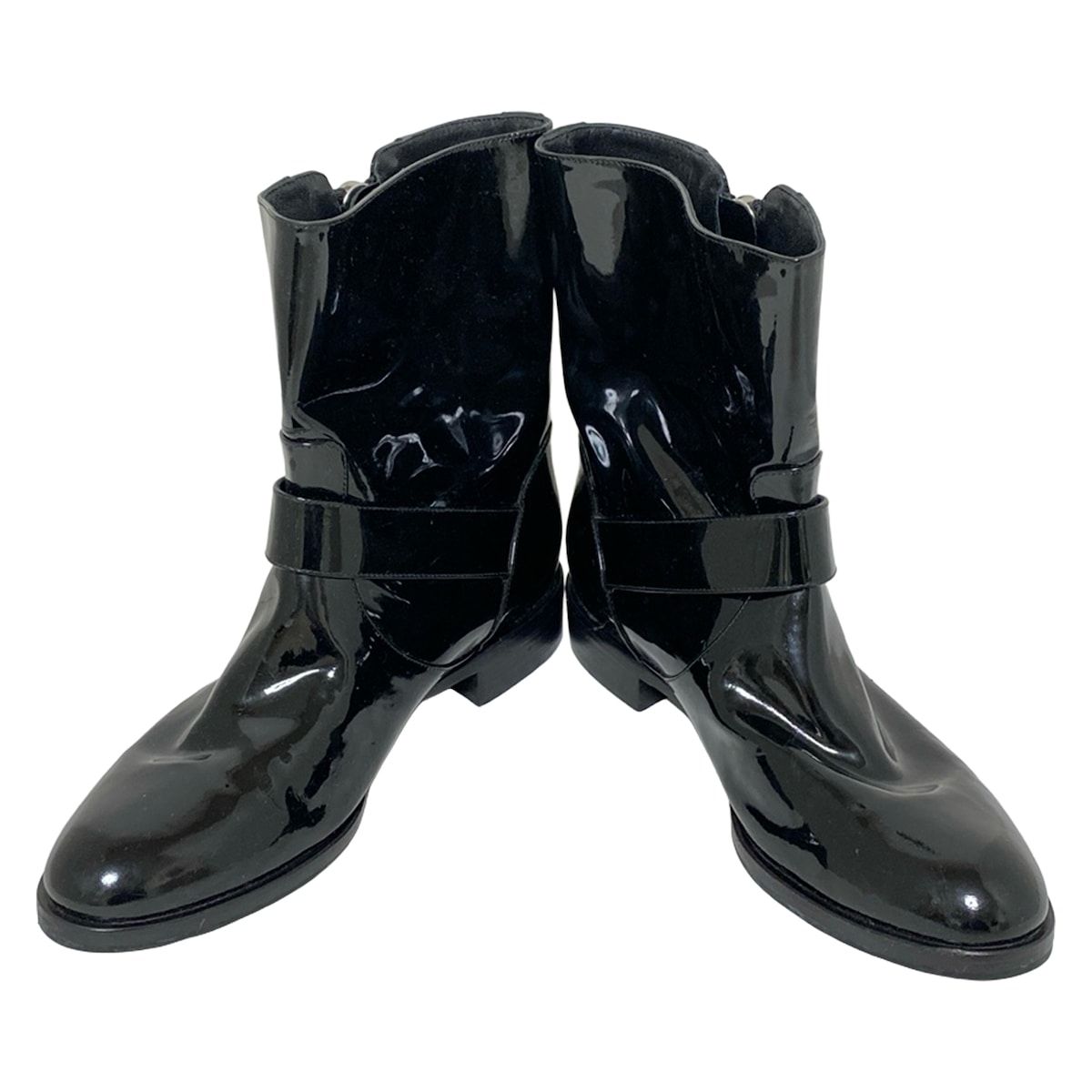 Gianvito Rossi ジャンヴィト ロッシ ショートブーツ 36 レディース - 黒 レザー