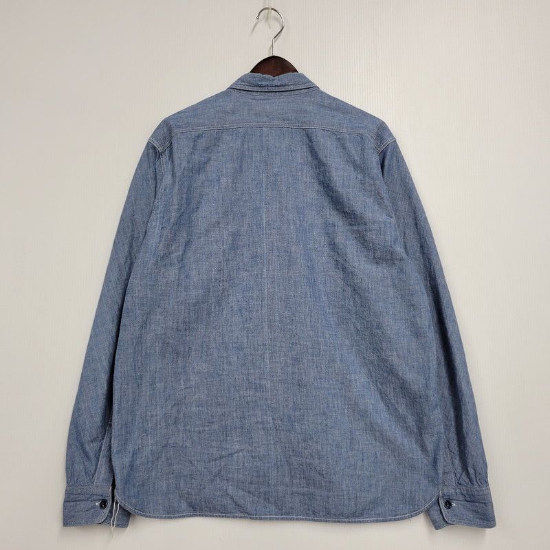 トップス THE REAL McCOY'S / CHAMBRAY SHIRTS U.S. NAVY CHAMBRAY SHIRT L/S (MODIFY) / USN 少なくとも、1930年代
