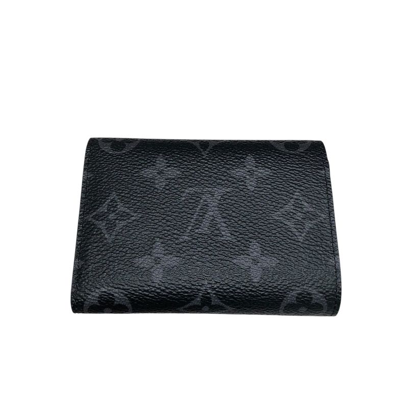 ルイ ヴィトン LOUIS VUITTON ヴィクターウォレット M 12598 ブラック エクリプス レディース 三つ折り財布