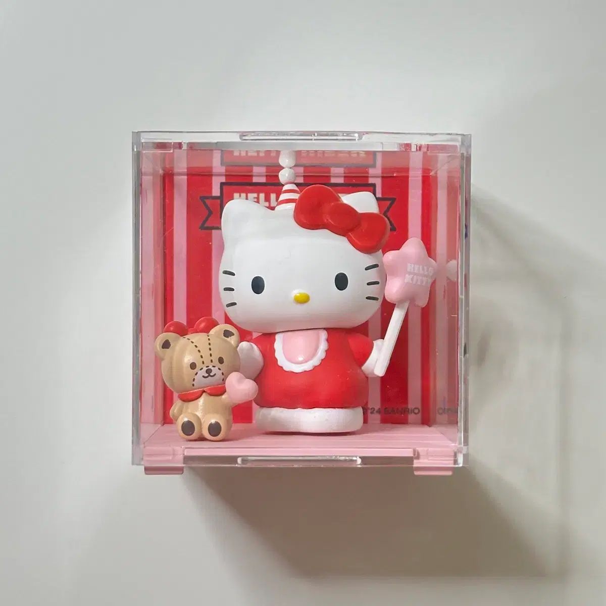 ハローキティ フィギュア レトロキティー キティ ストラップ ハロー