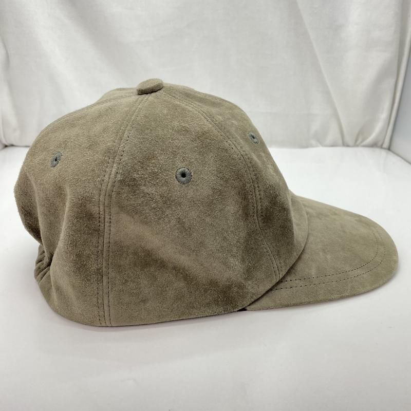 【新品未使用】キジマタカユキ CALF SUEDE 6PANEL CAP KIJIMATAKAYUKI @kijimatakayuki_official CORDUROY & FAUX LEATHER