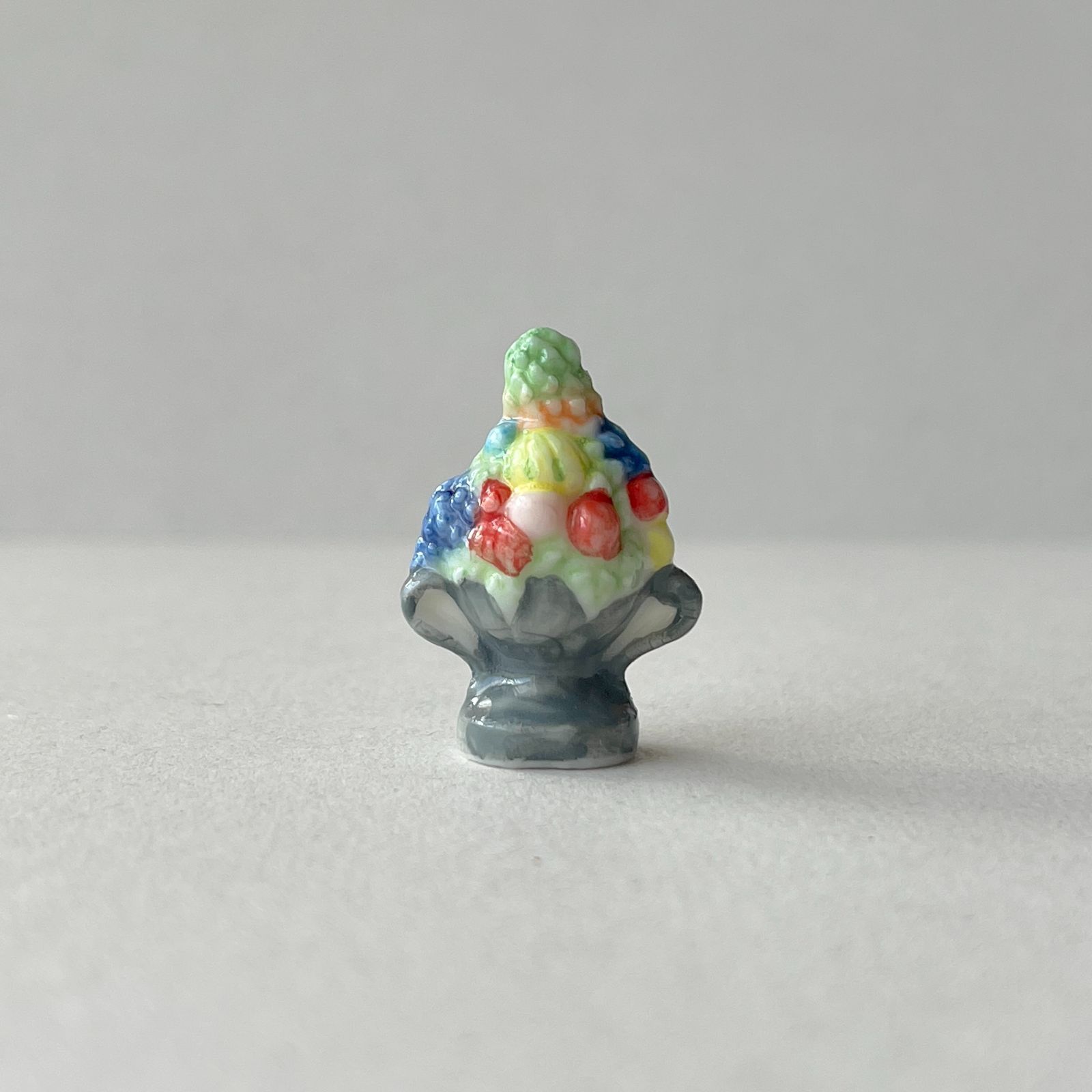 フェーヴ フルーツ盛り フランス フェーブ ミニチュア陶器 - メルカリ