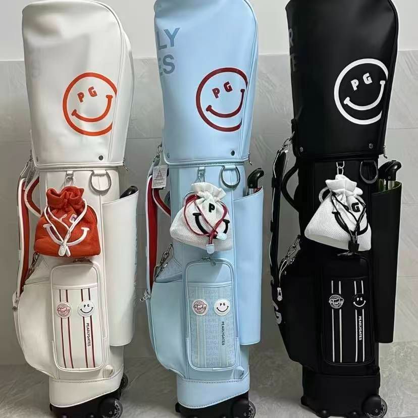 新品未使用】PEARLY GATES 新作ゴルフバッグ ラゲッジタイプ スムーズ