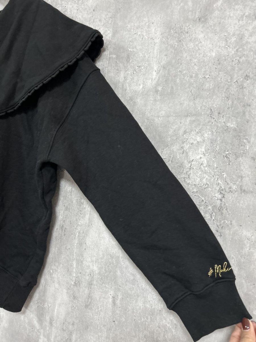  Make-ai メイクアイ セーラー スウェット 黒 レディース トレーナー スウェット トップス