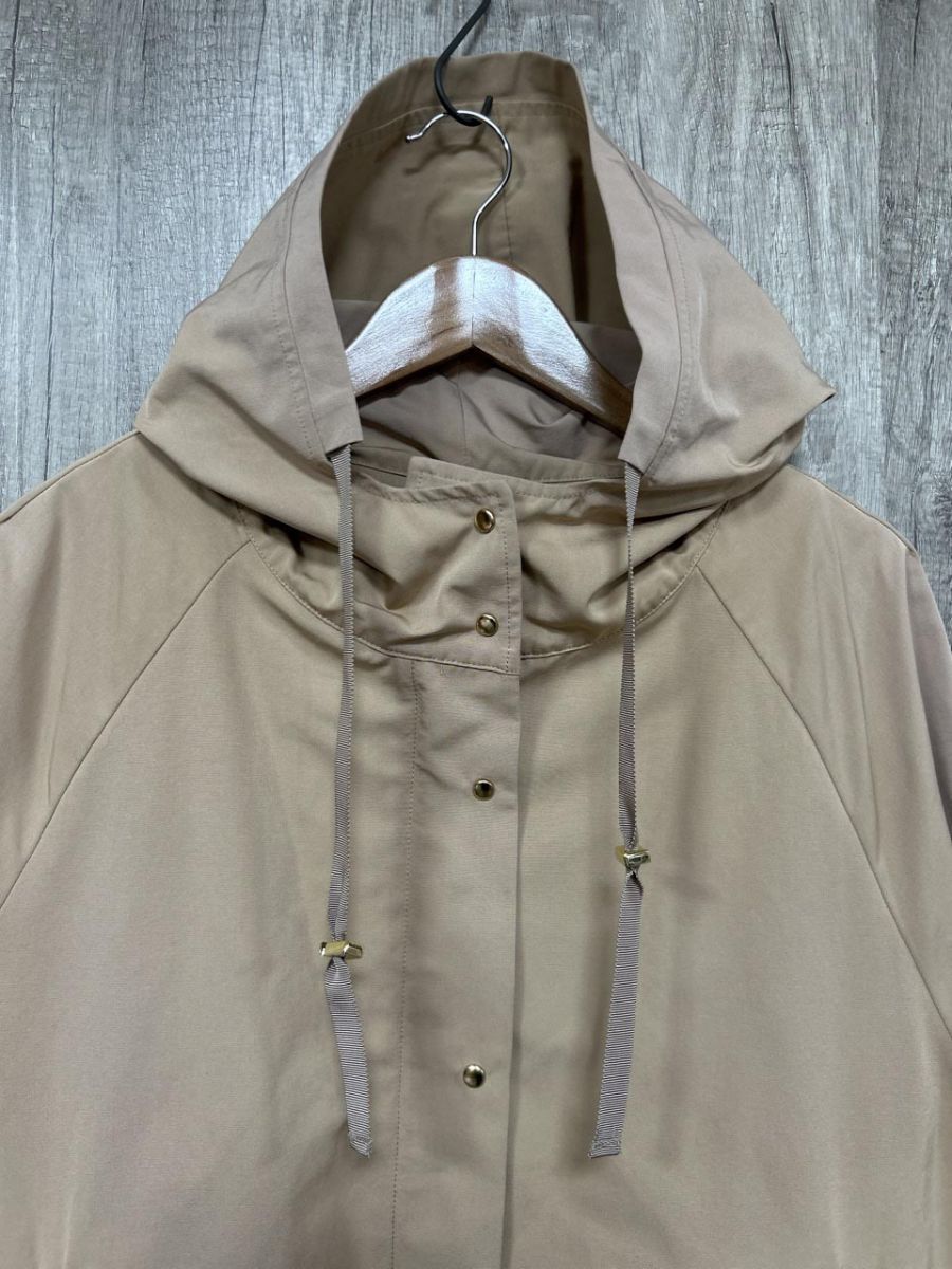 GALLARDAGALANTE ガリャルダガランテ コラージュ ライナー付 マウンテンパーカー ジャケット sizeF ライトブラウン レディース