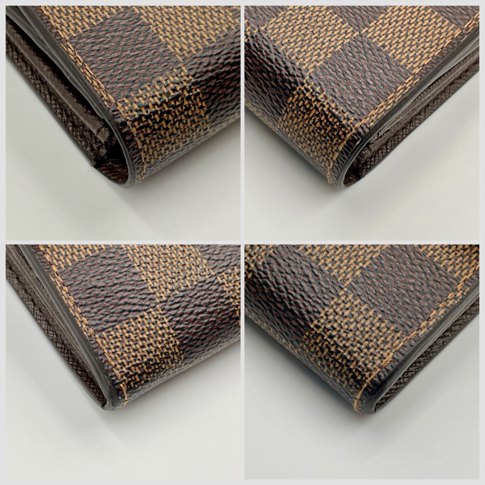 Louis Vuitton ルイヴィトン / ダミエ / ポルトフォイユ サラ / エベヌ