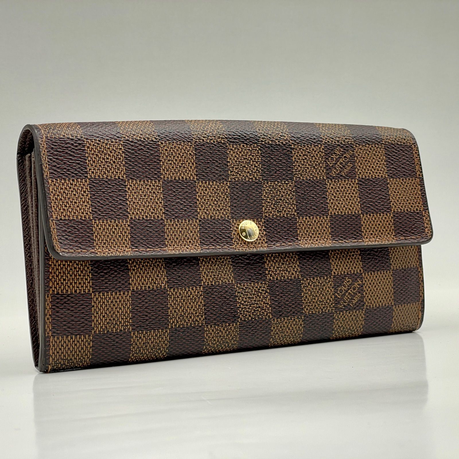Louis Vuitton ルイヴィトン / ダミエ / ポルトフォイユ サラ / エベヌ