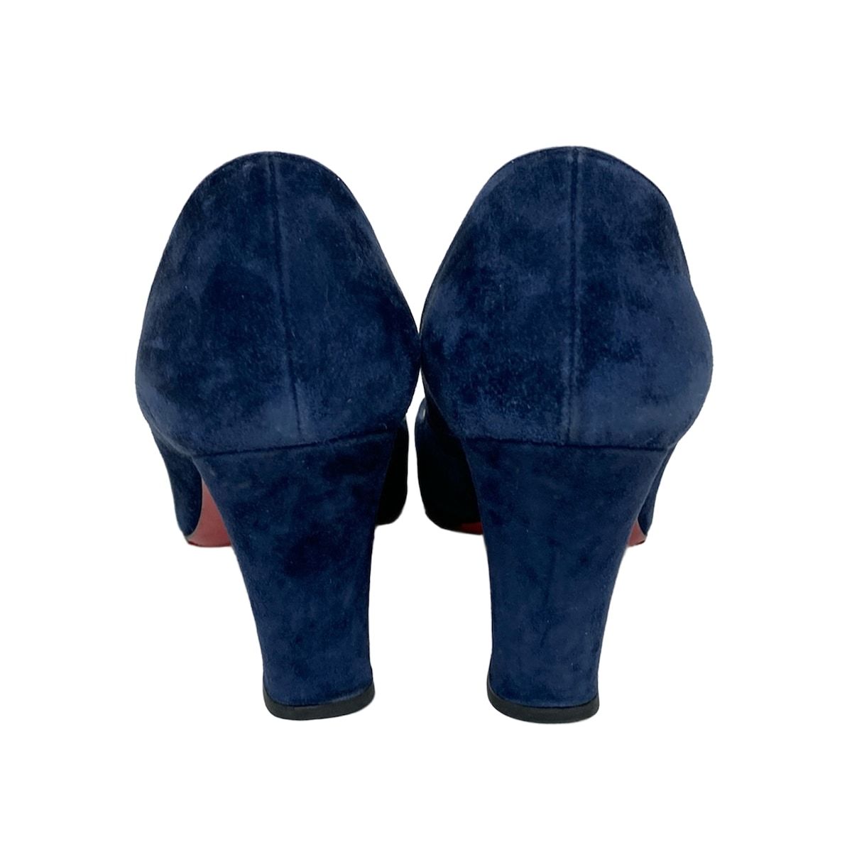 クリスチャンルブタン 紺 パンプス37 クリスチャンルブタン 紺 パンプス37 - メルカリ