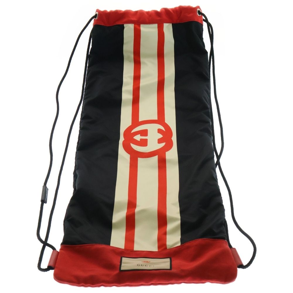 GUCCI (グッチ) インターロッキングG スケートボードデッキ ブラック