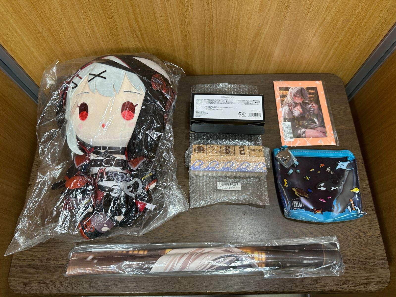 沙花叉クロヱ　活動1周年記念グッズ　フルセット　直筆メッセージ 沙花叉クロヱ 活動1周年記念 – hololive production official shop