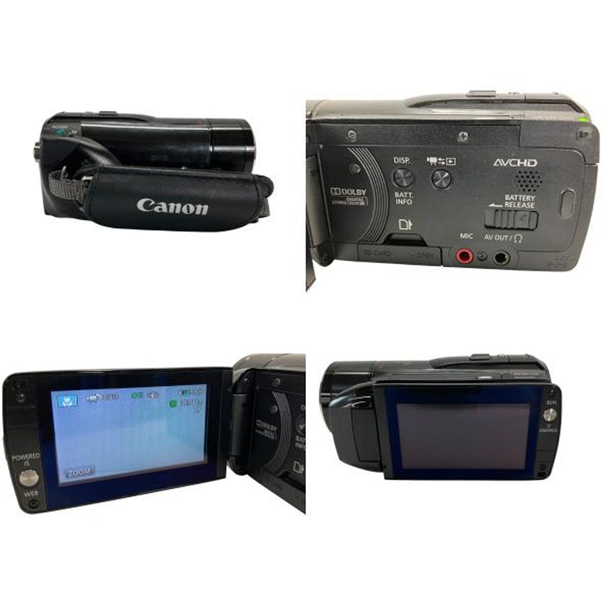 Canon iVis HF M32 デジタル ビデオカメラ 2010年製 キヤノン 中古