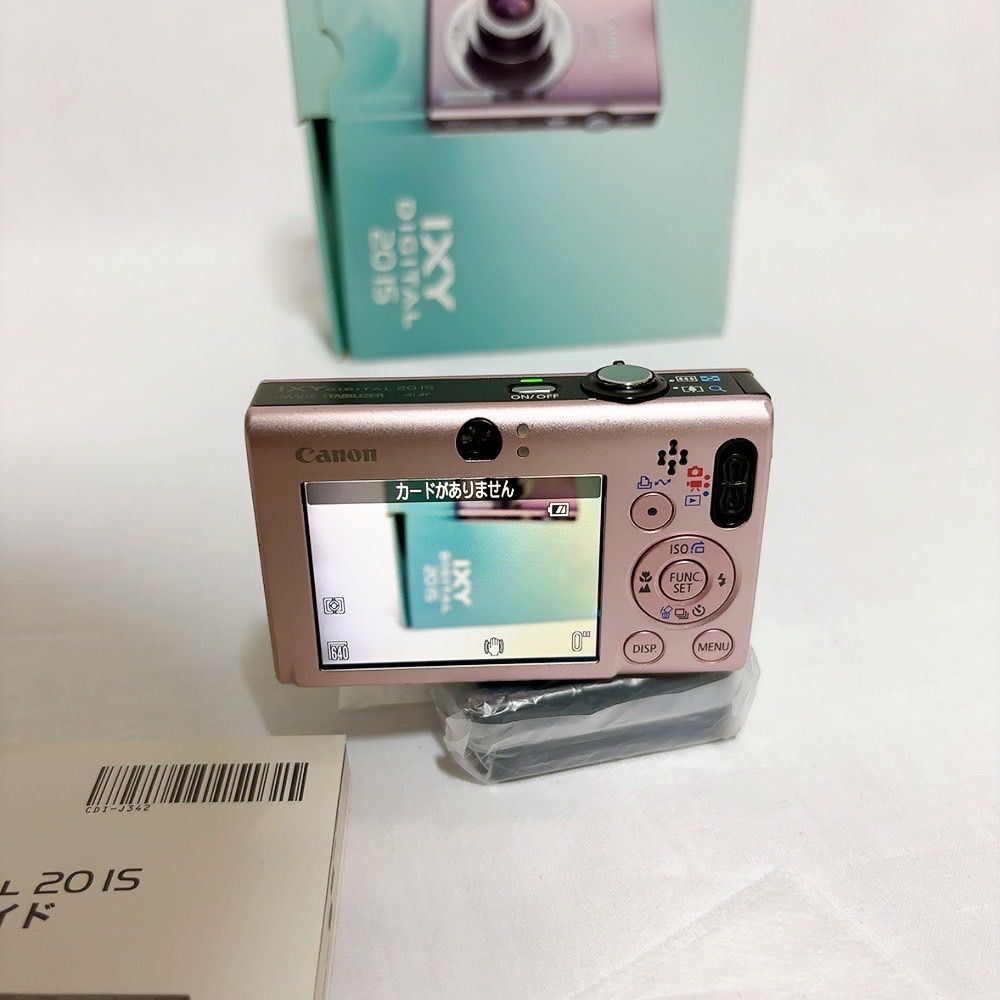 美品】✨希少✨Canon IXY DIGITAL 20 IS PC1271 ピンク - メルカリ