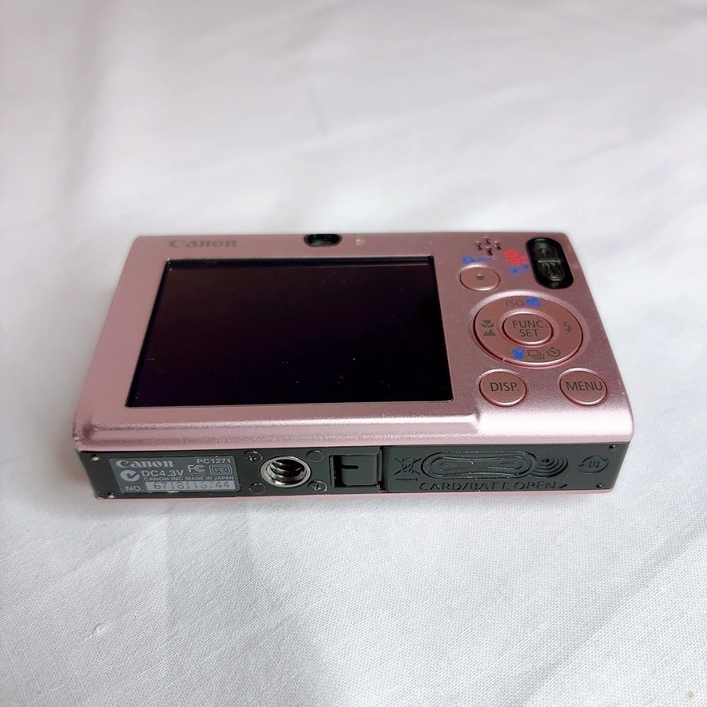 美品】✨希少✨Canon IXY DIGITAL 20 IS PC1271 ピンク - メルカリ