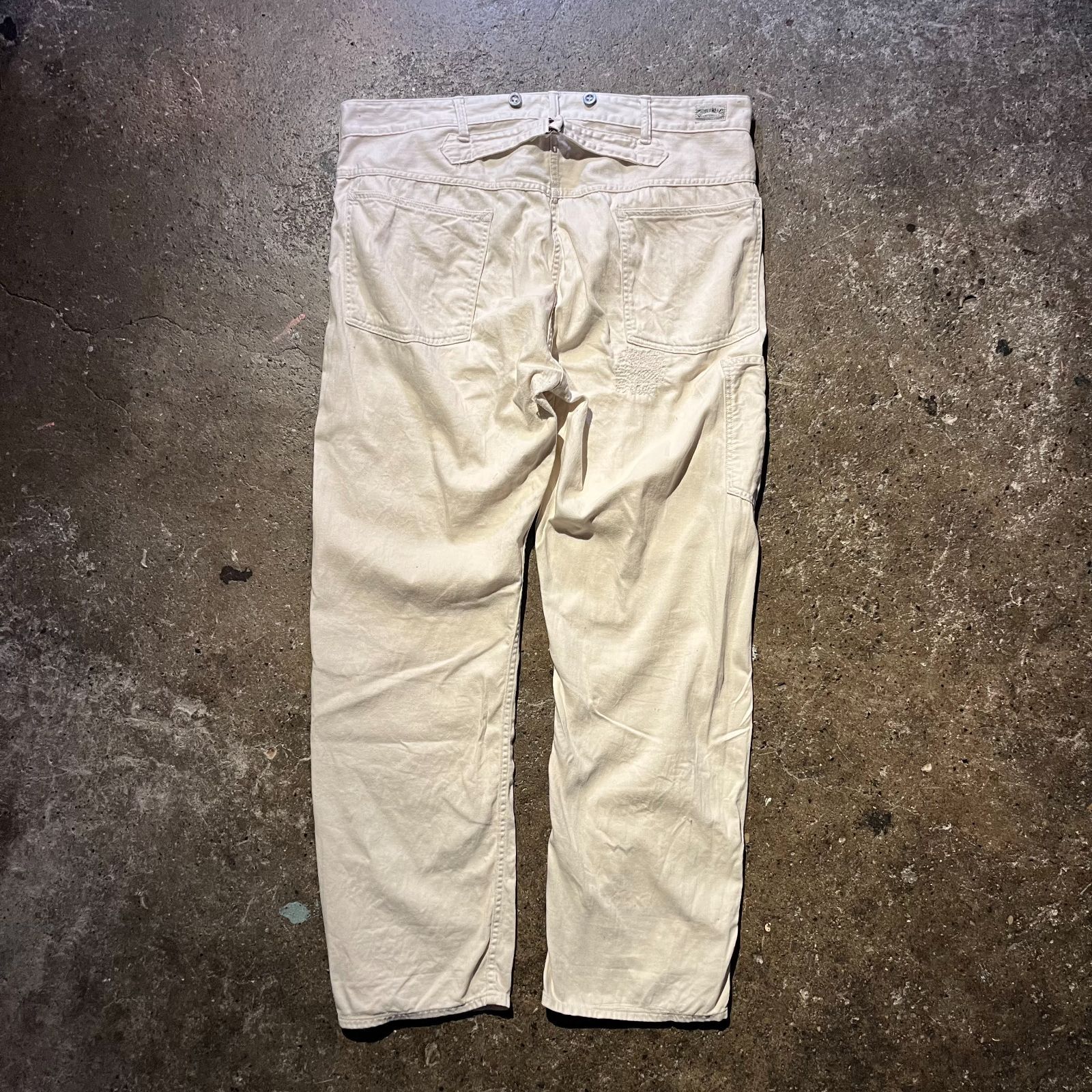 RRL 25ss エンジニアフィットペインターパンツ W38 L32 ダブルアール