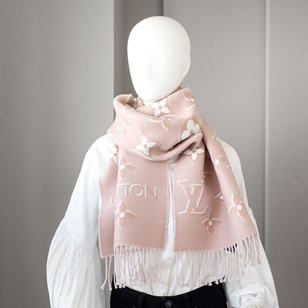 ルイヴィトン マフラー・LV エッセンシャル シャイン ストール