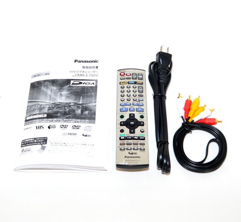 Panasonic VHS/DVD/HDD デッキDMR-E150V パナソニック DMR-E150V