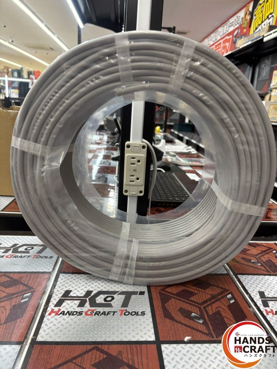 三つ星 .75㎟ VCTF 製造 100 m ハンズクラフ