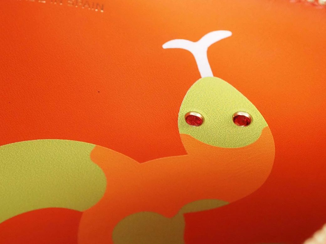 セカンドバッグ オレンジ