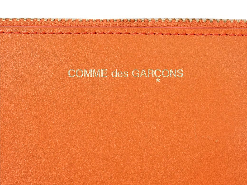COMME des GARCONS コムデギャルソン ルビーアイ クラッチ クラッチバッグ セカンドバッグ オレンジ レディース レザー ポーチ L へび A 5ジャストサイズ 収納不可 クラッチバッグ バッグ レディース