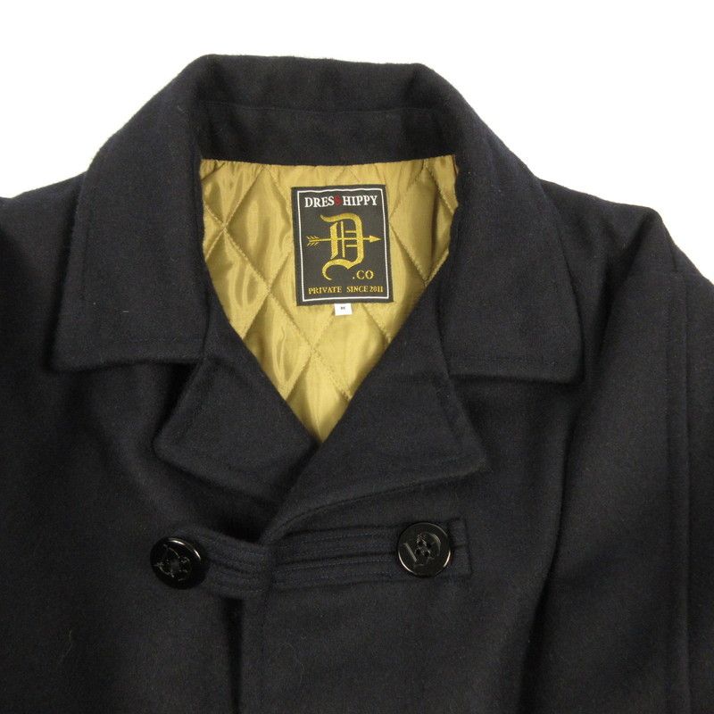 【姫路東店】 中古 DRESS HIPPY | ドレスヒッピー ダッフルコート DH DUFFLE COAT ネイビー サイズ：M 【96】