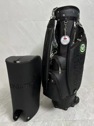 新品PEARLY GATES パーリーゲイツ ブラック キャディバッグ ブラック