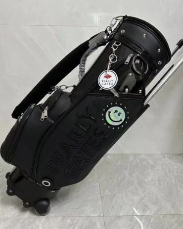 新品PEARLY GATES パーリーゲイツ ブラック キャディバッグ ブラック