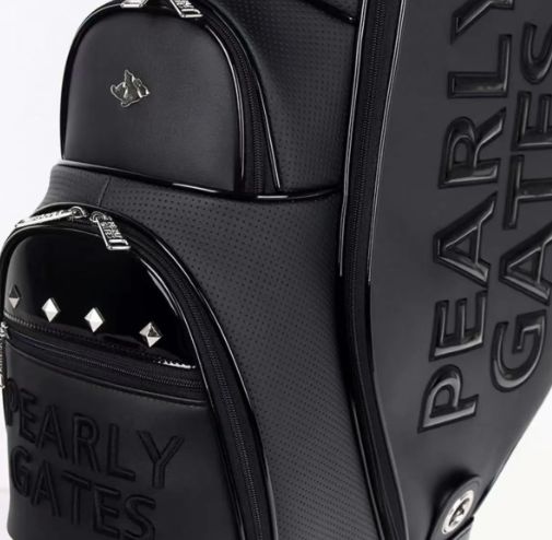 新品⭐︎PEARLY GATES キャディバッグ ブラック PEARLY GATES ゴルフバッグ・キャディバッグ ブラック 男女兼用 楽天