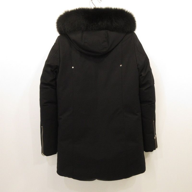 【姫路東店】 中古 MOOSE KNUCKLES ムースナックルズ ダウンジャケット STIRLING PARKA MK4661 ブラック サイズ：S 【108】 姫路東店】 中古 MOOSE KNUCKLES ムースナックルズ ダウンジャケット