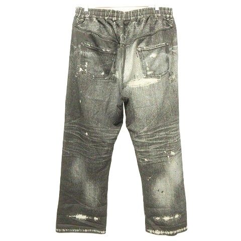 サプール SAPEur 美品 Lot.5550XX SWEAT PANTS デニム転写 スウェット