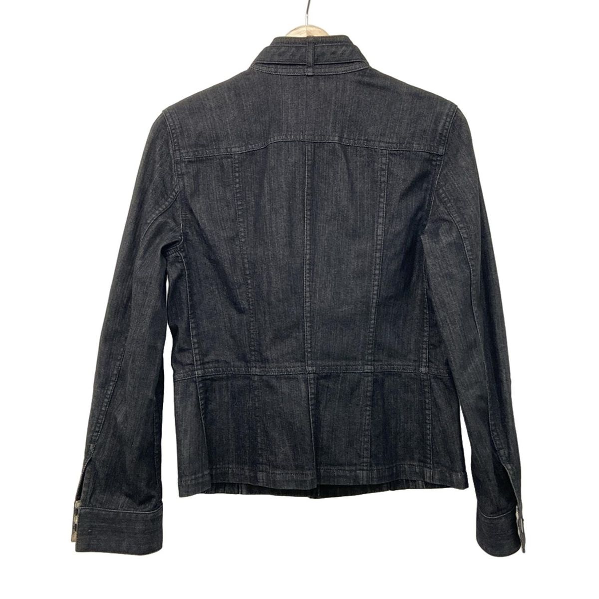 [専用】バーバリーロンドン デニムジャケットGジャン ノバチェック フリンジ L 専用】バーバリーロンドン デニムジャケットGジャン ノバチェック