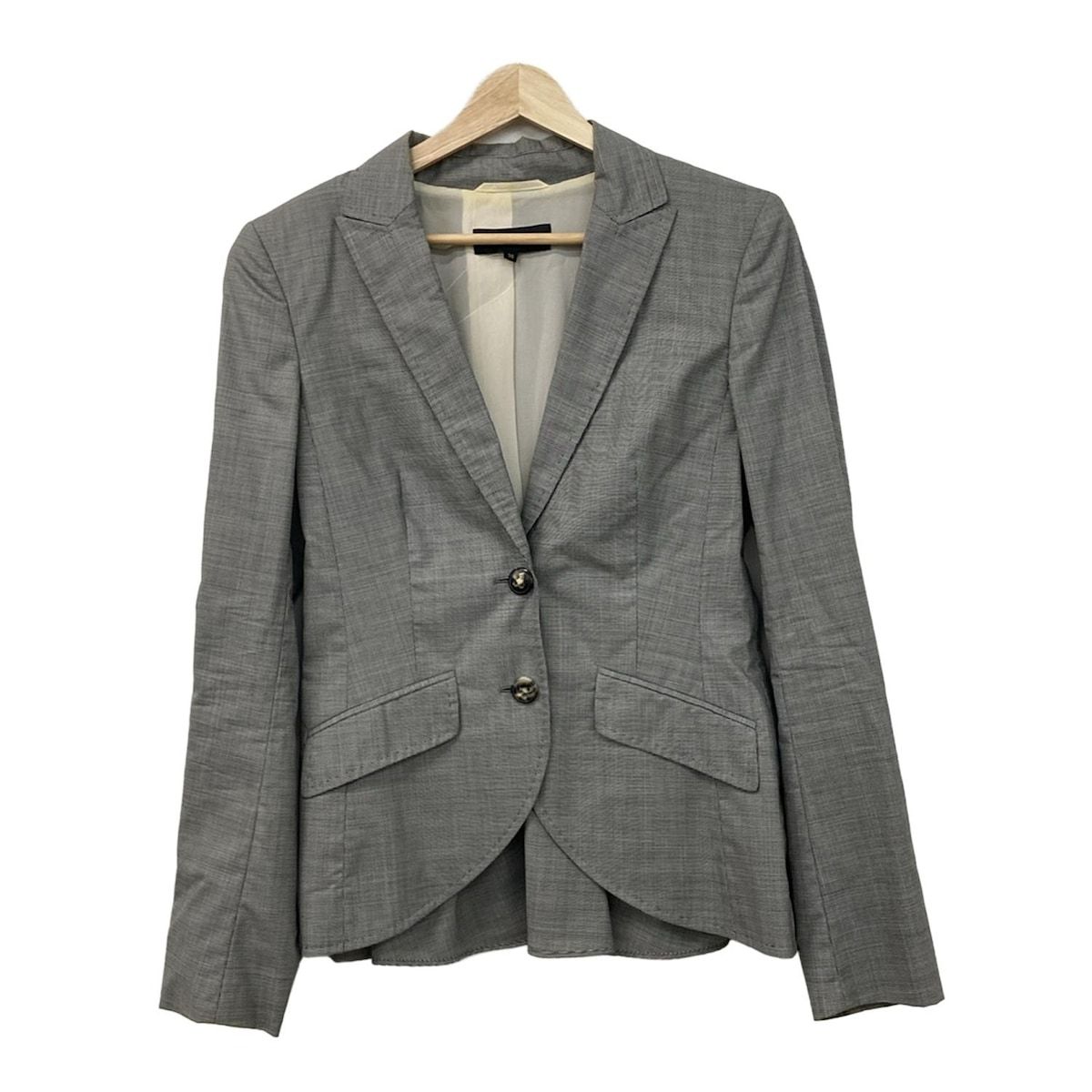 ESCADA(エスカーダ) ジャケット サイズ36 M レディース - ライトグレー