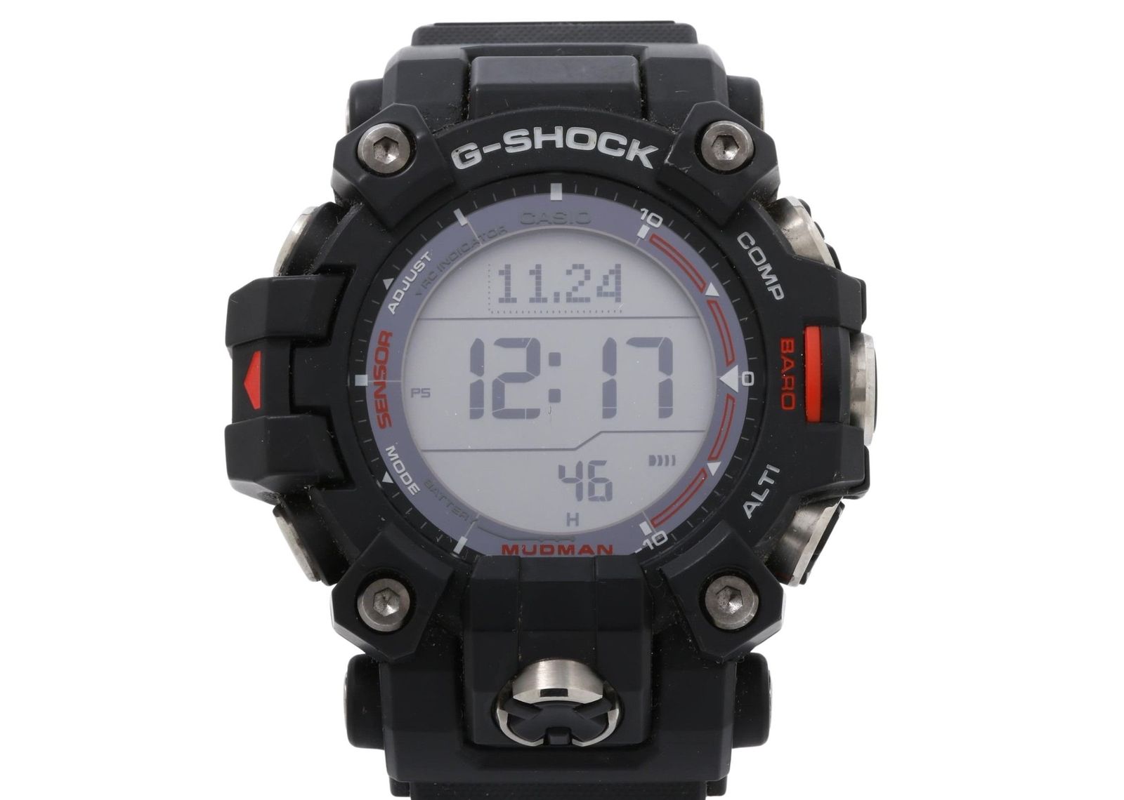 CASIO カシオ 時計 GSHOCK MASTER OF G LAND MUDMAN ブラック カーボン バイオマス 樹脂 バイオマスプラスチック ステンレススチール メンズ デジタル