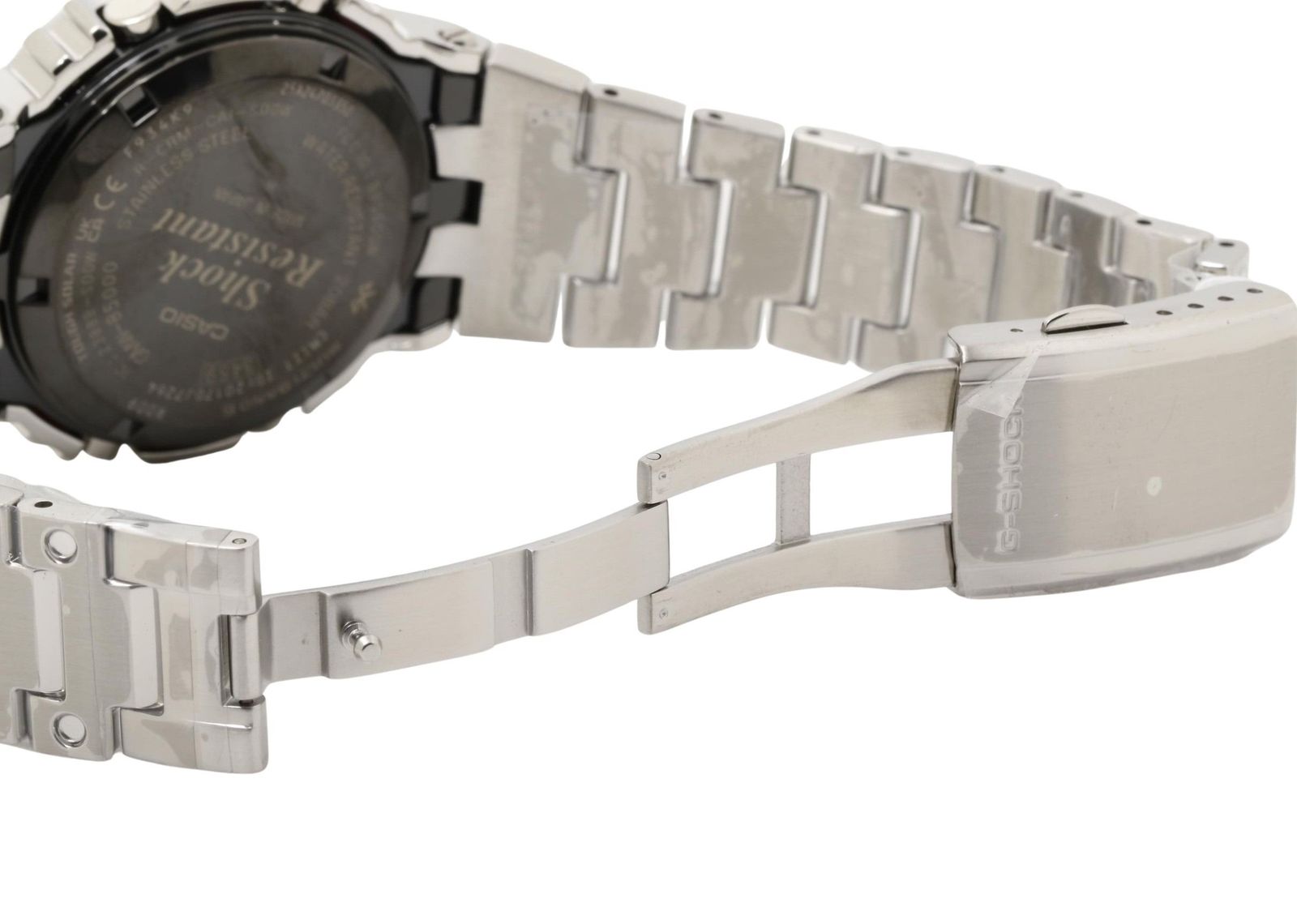  CASIO カシオ 時計 GSHOCK FULL METAL 5000 SERIES シルバー ステンレススチール メンズ デジタル 腕時計(デジタル) 時計