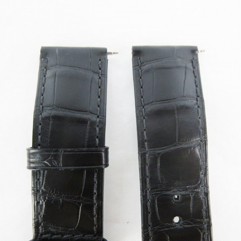 ボーム&メルシエ BAUME&MERCIER 腕時計 革ベルト 純正 アリゲーター ボーム&メルシエ BAUME&MERCIER 腕時計 革ベルト 純正 アリゲーター