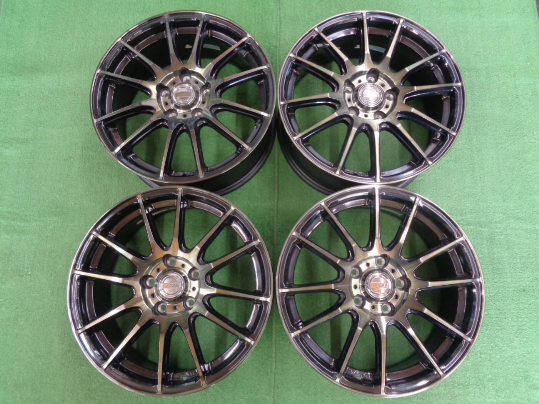 17インチ ホイール GAB 4本セット 7 J 17 5 H 114 3 48 CX 8 レヴォーグ atsugiM 12