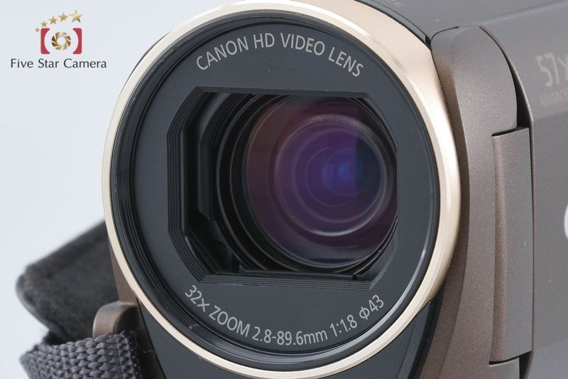 Canon キヤノン 【中古】Canon キヤノン iVIS HF R62 ブラウン ビデオ