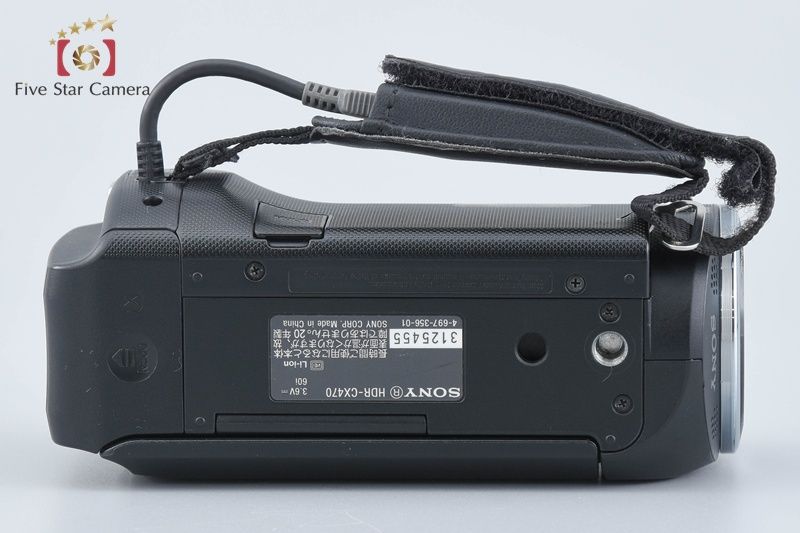 SONY ソニー 【中古】SONY ソニー ハンディカム HDR-CX470 ブラック