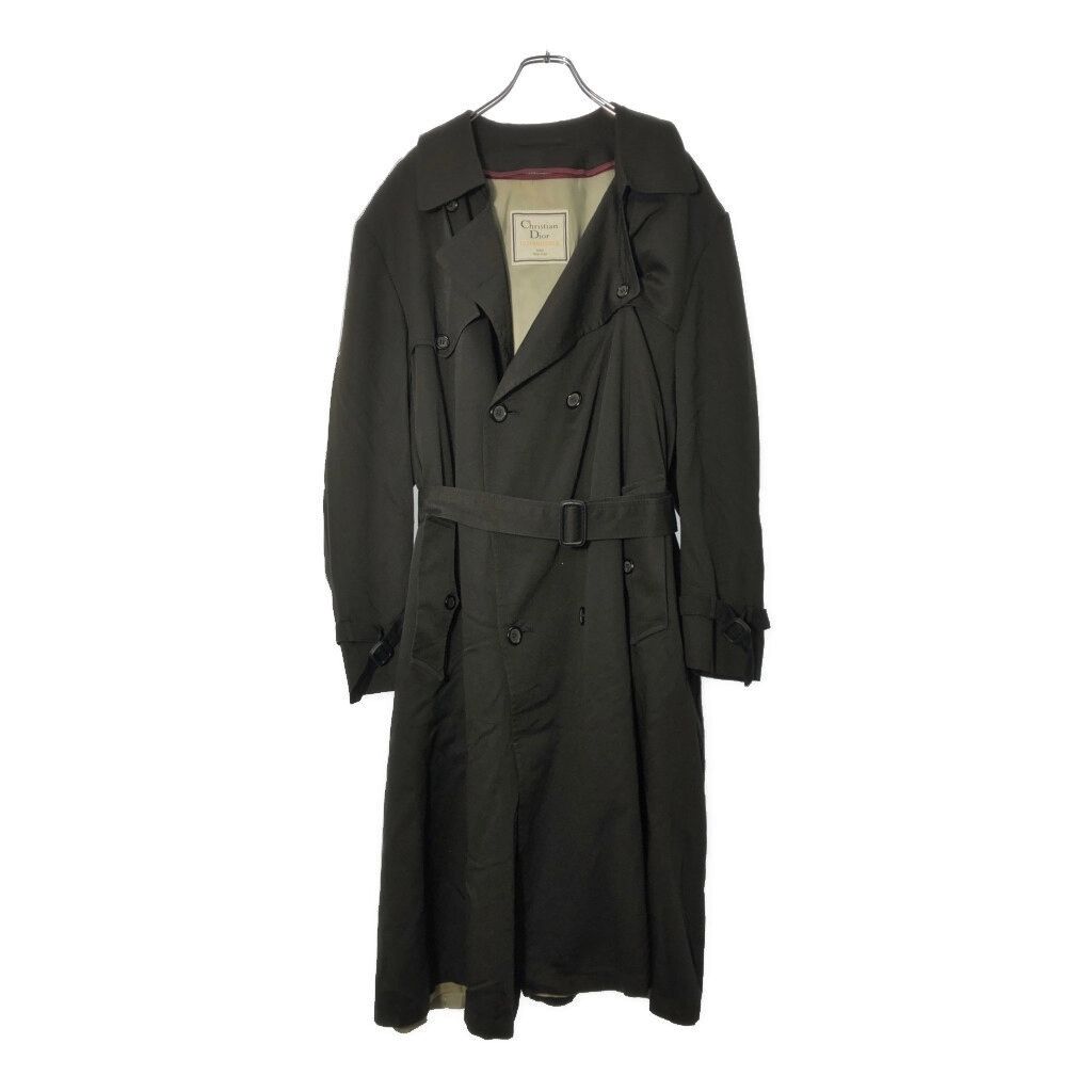 Christian Dior LE CONNAISSEUR トレンチコート ブラック(メンズ 46 R