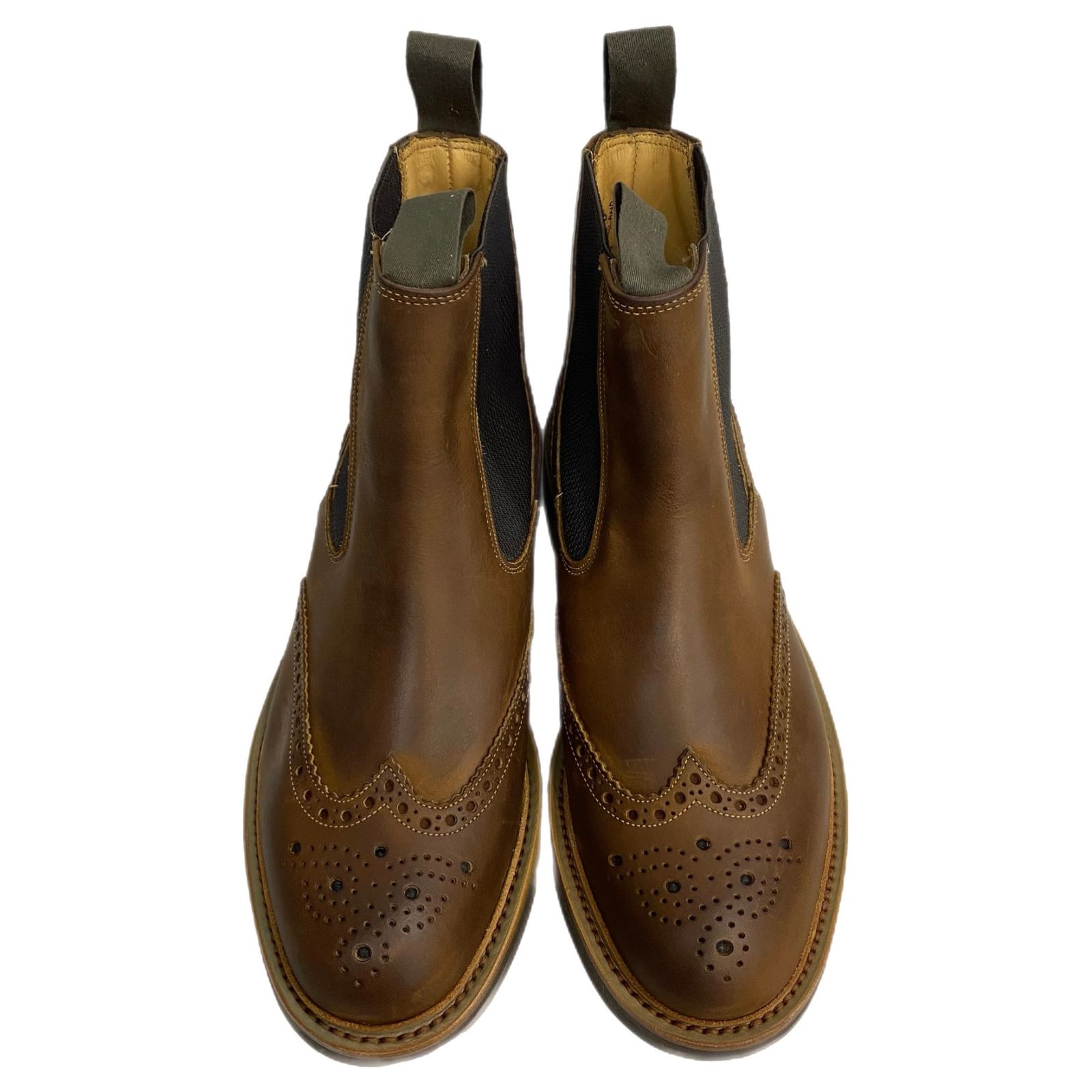 リーガル REGAL メンズ靴 ブーツ サイドゴア ブラウン 201-shoes 1599