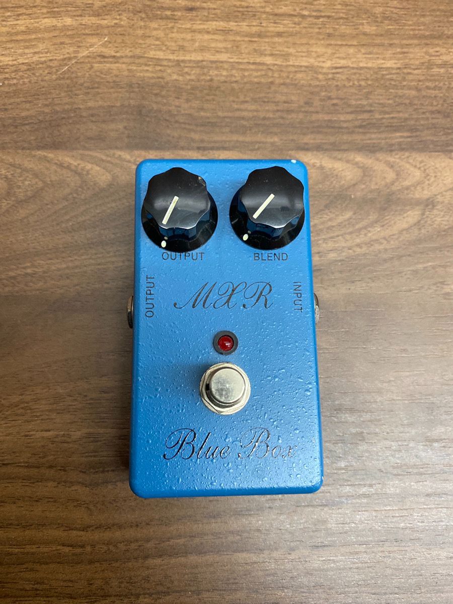 MXR Blue Box スクリプトロゴ オクターブファズ - メルカリ