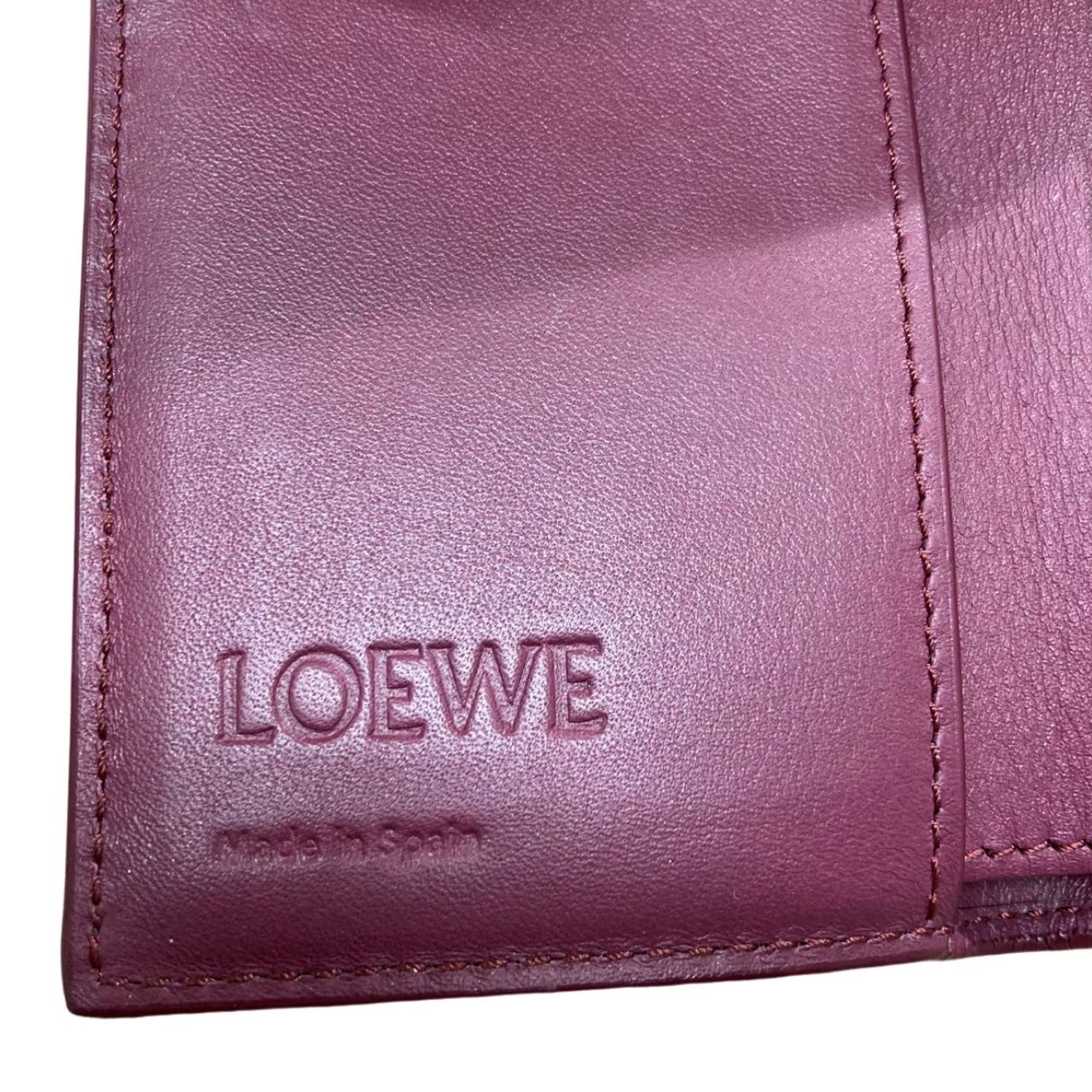 ウォレット バーガンディ