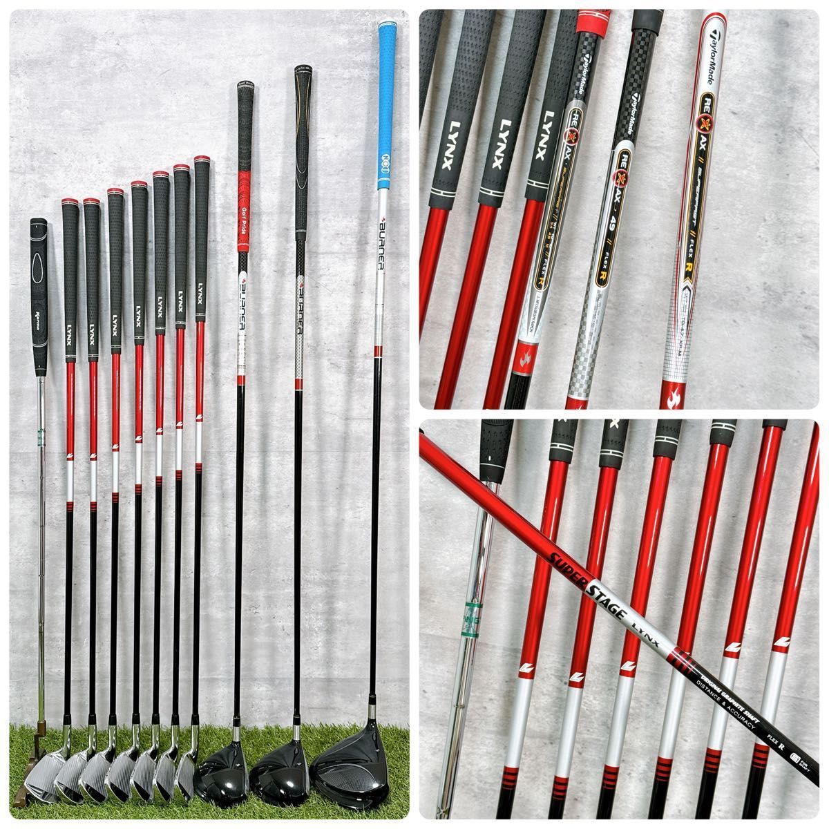 ゴルフクラブセット メンズ TaylorMade テーラーメイド フルセット 11