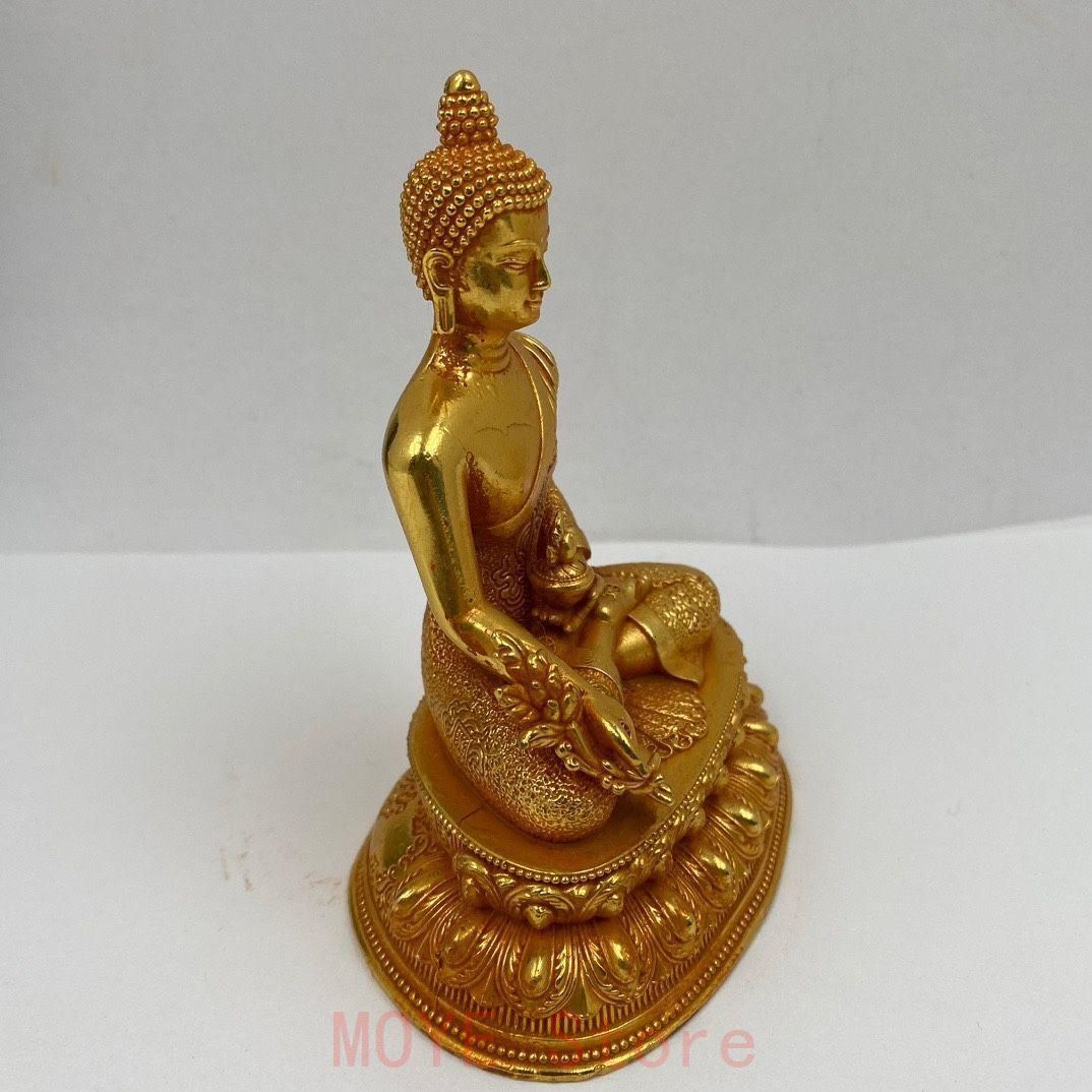 地蔵 菩薩 観音 釈?登頂薬剤師?仏 銅製 仏像 彫刻 置物 開運 風水