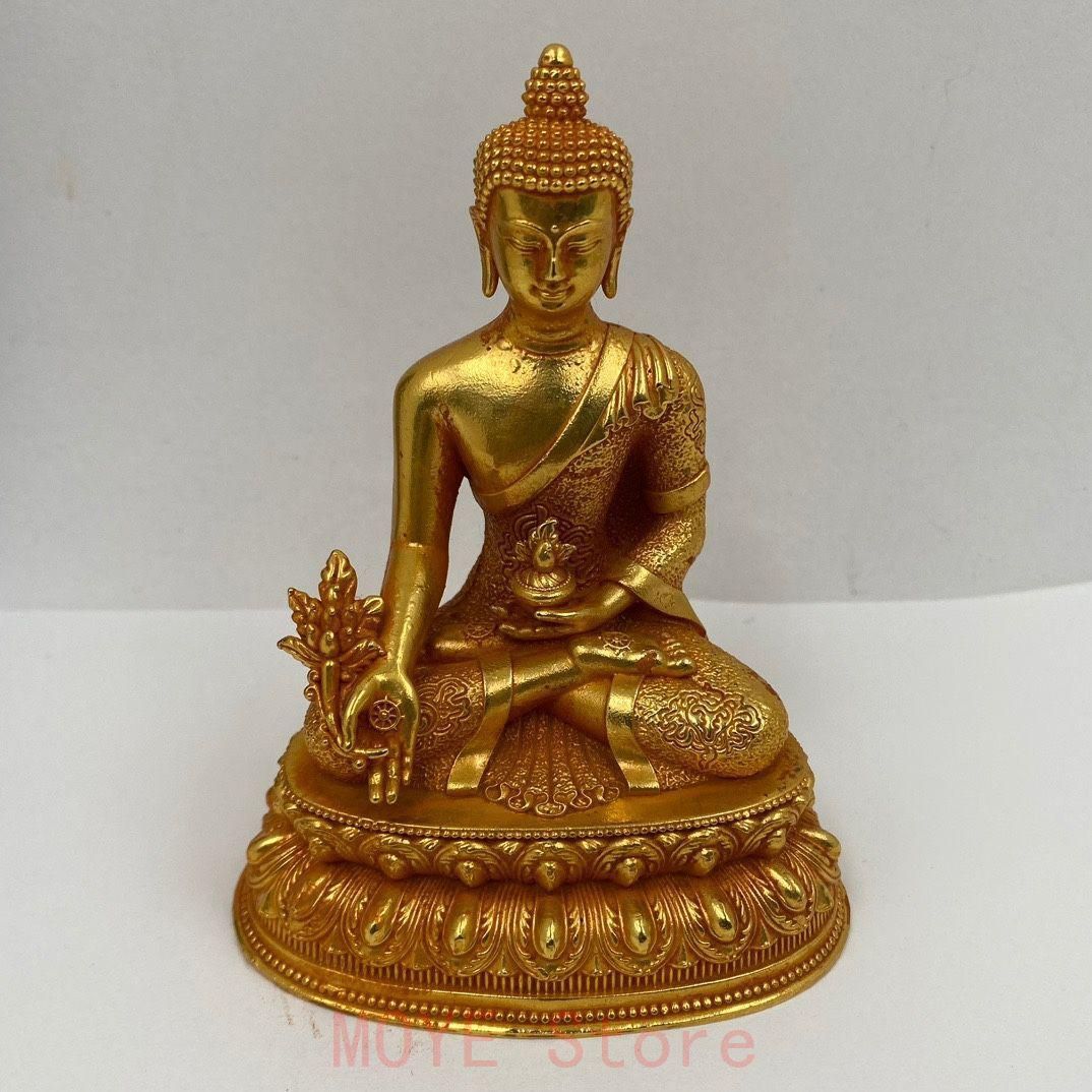 地蔵 菩薩 観音 釈?登頂薬剤師?仏 銅製 仏像 彫刻 置物 開運 風水