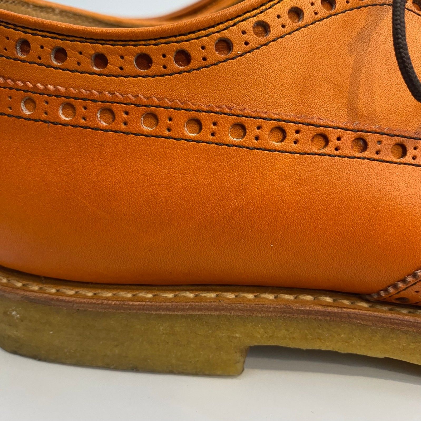 ウィングチップ クレープソール