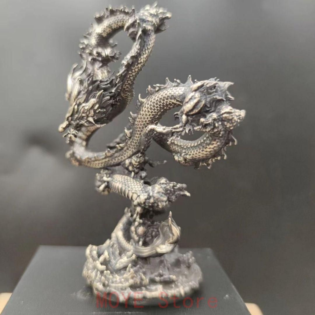  竜 置物gy 1216 金属工芸 工芸品