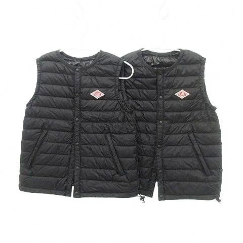 ダントン DANTON 美品 2点セット ダウンベスト ボタンタイプ Lサイズ ダントン DANTON 美品 2点セット ダウンベスト ボタンタイプ Lサイズ